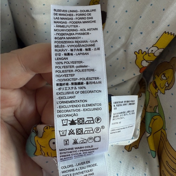 Limited Edition Levi’s x The Simpsons Trucker Jacket – Size L. NWT - Picture 13 of 13